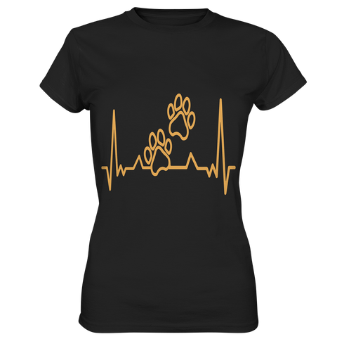 Shirt Heartbeat Dog-Ladies