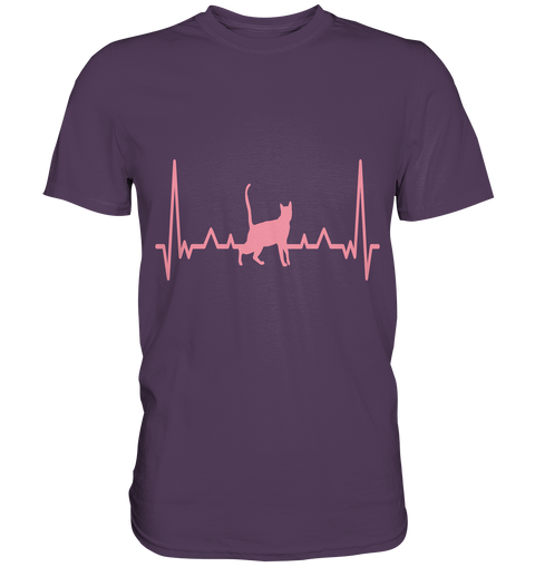 Shirt Heartbeat Cat Shirt