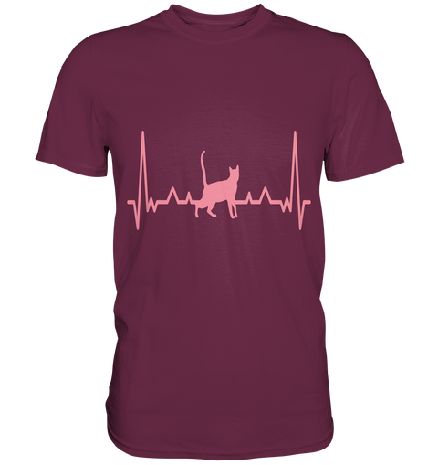 Shirt Heartbeat Cat Shirt